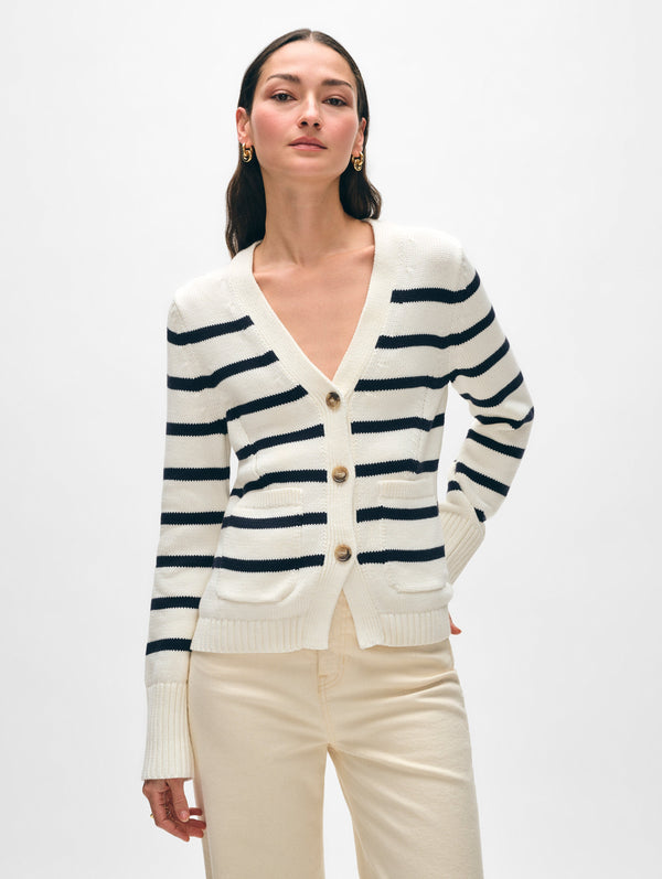 Cotton Waisted Cardigan