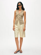 Superfine Organic Cotton Waistcoat