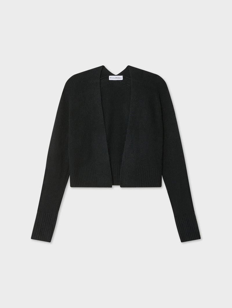 Cashmere Open Front Cardigan