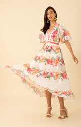 Angie Chiffon Maxi Dress