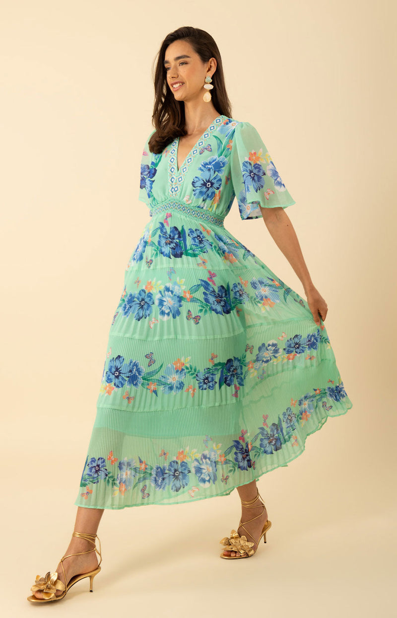 Angie Chiffon Maxi Dress