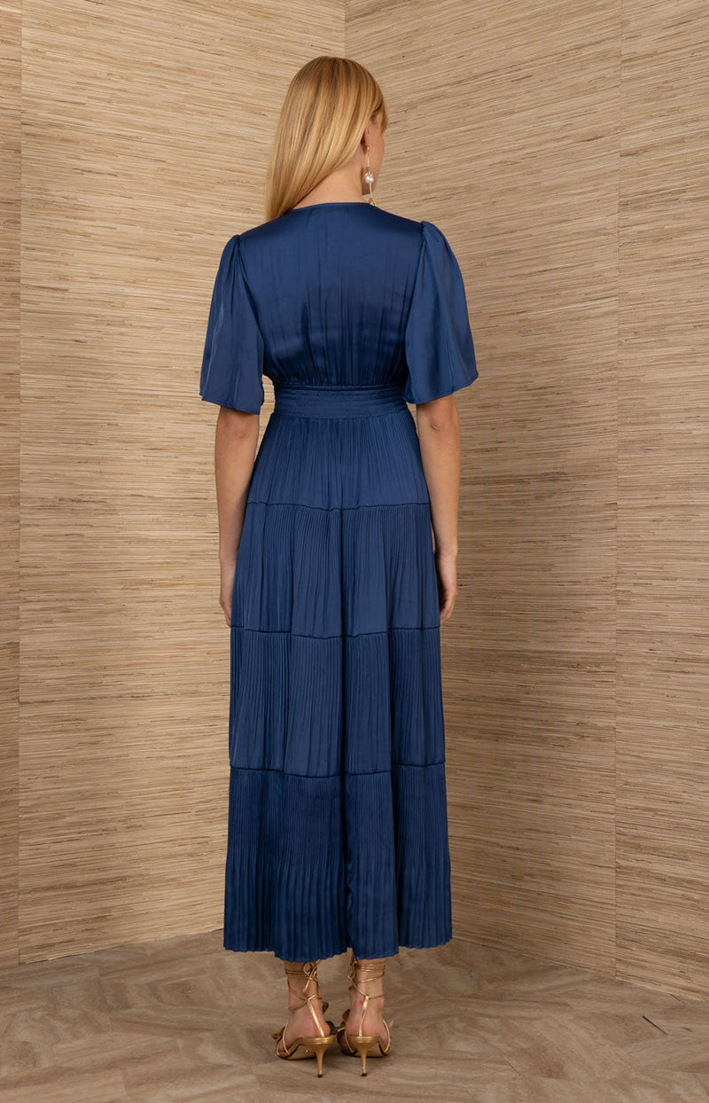 Angie Charmeuse Maxi Dress