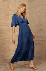 Angie Charmeuse Maxi Dress