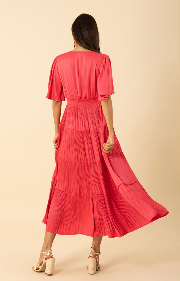 Angie Charmeuse Maxi Dress