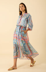 Halo Chiffon Maxi Dress