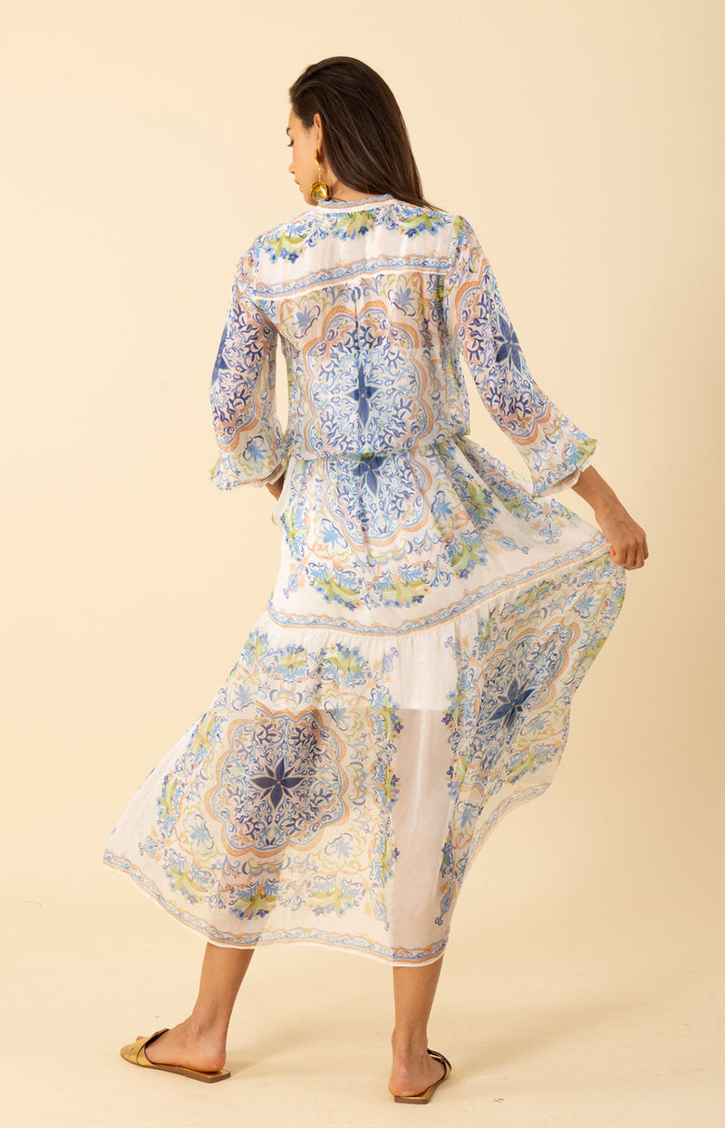 Halo Chiffon Maxi Dress