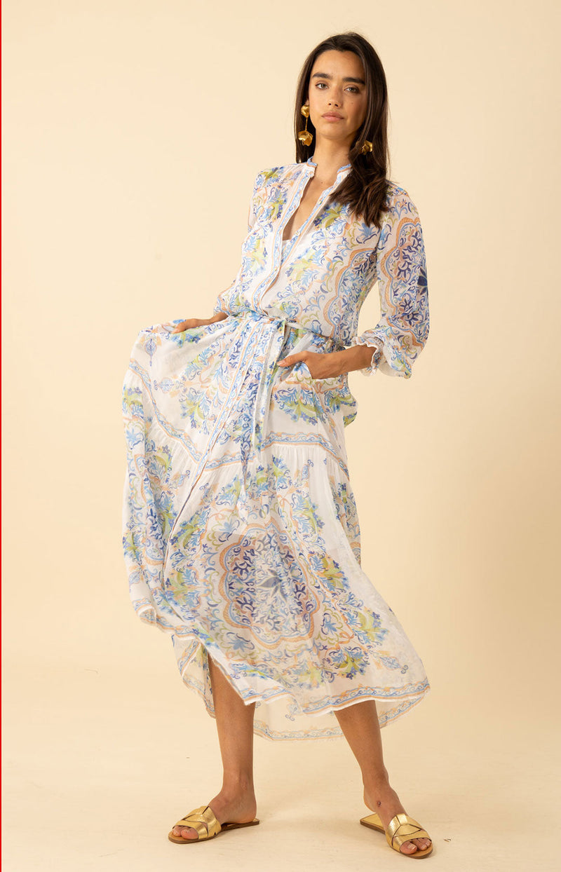 Halo Chiffon Maxi Dress