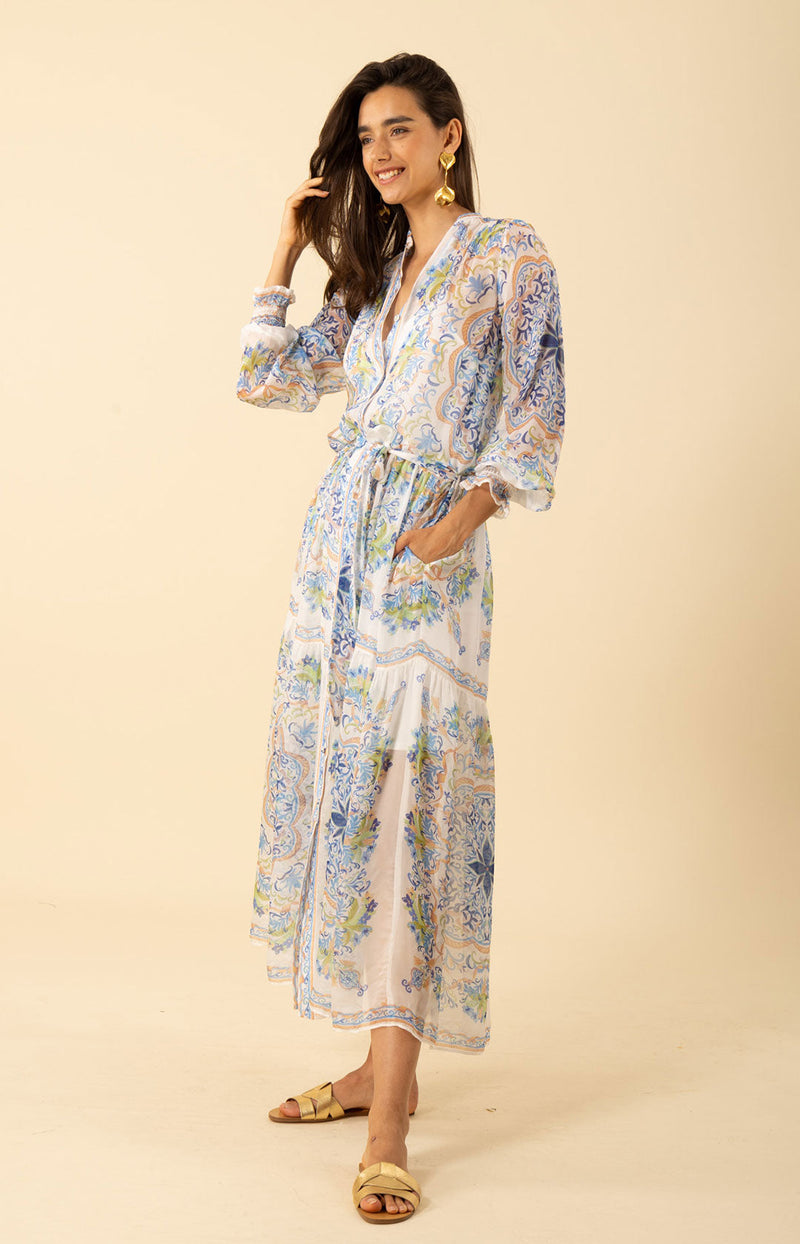 Halo Chiffon Maxi Dress