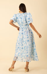 Nellie Floral Trim Maxi Dress