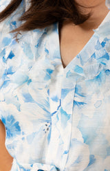 Nellie Floral Trim Maxi Dress