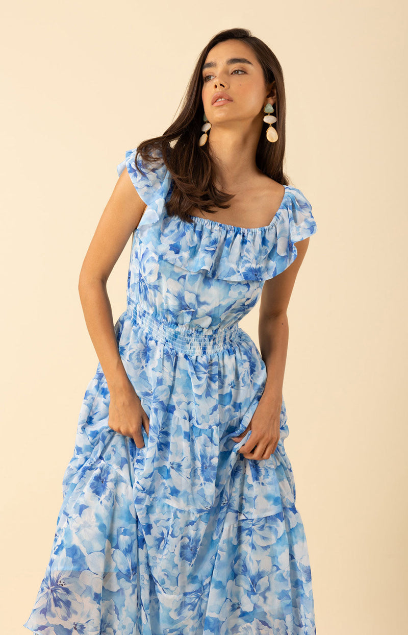 Estelle Chiffon Dress