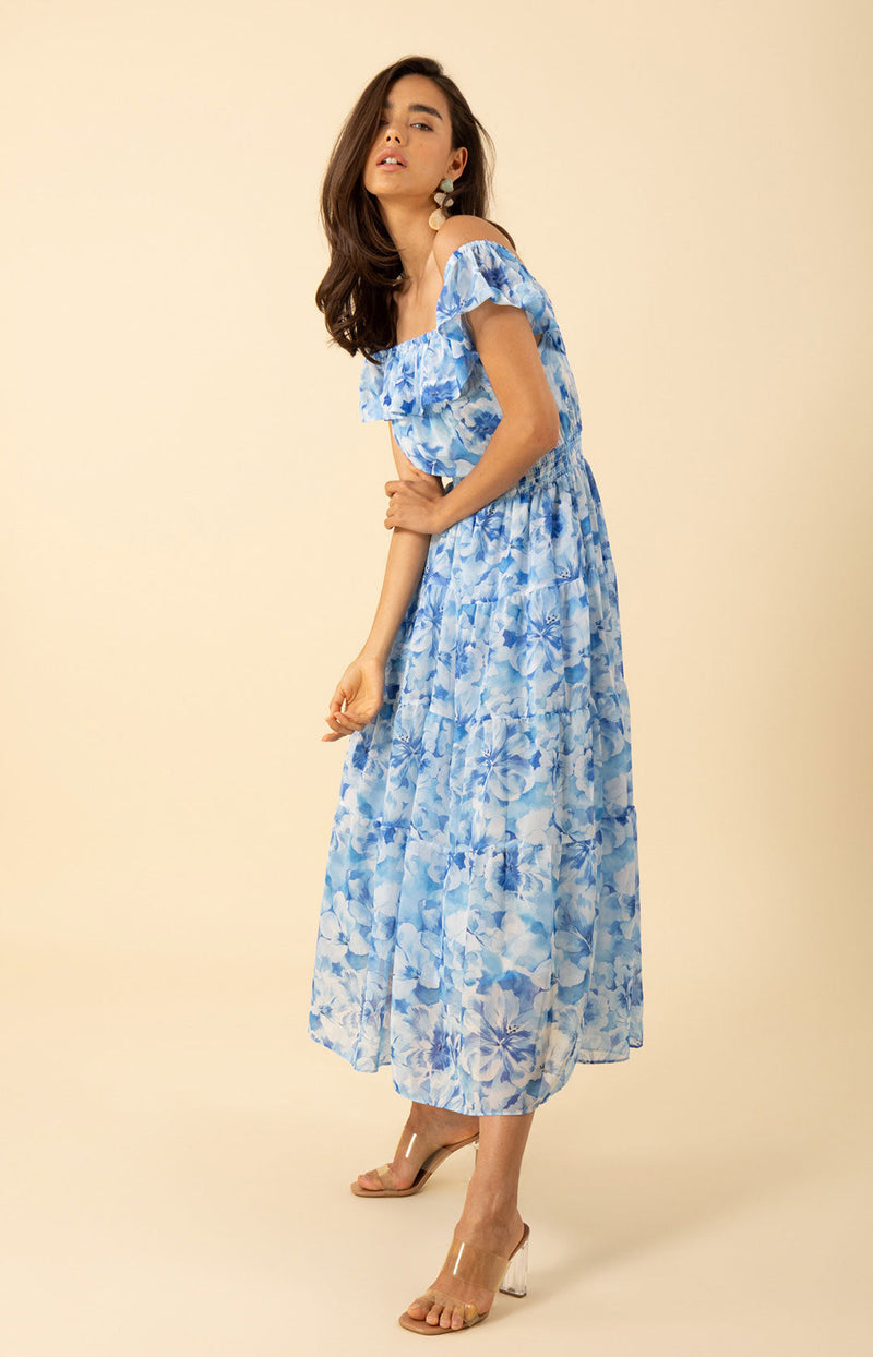 Estelle Chiffon Dress