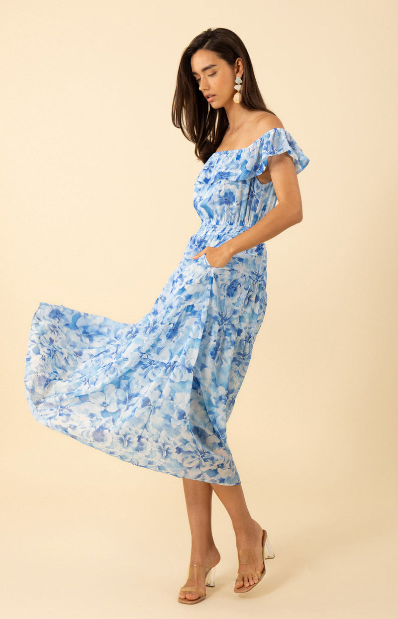 Estelle Chiffon Dress