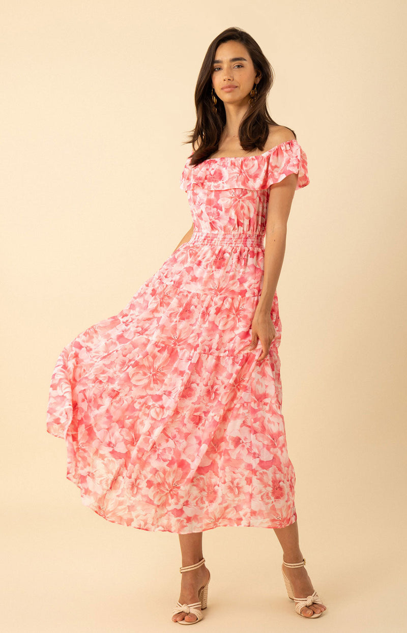 Estelle Chiffon Dress