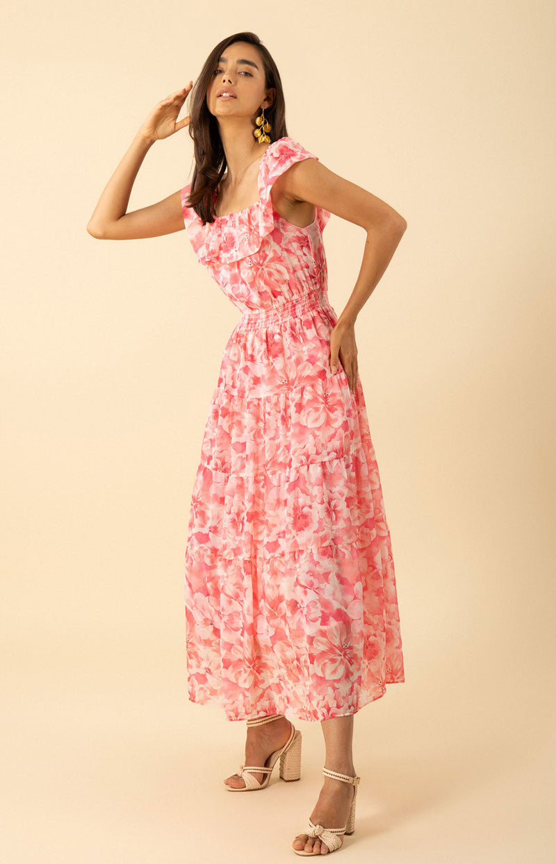 Estelle Chiffon Dress