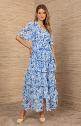 Kallie Chiffon Maxi Dress