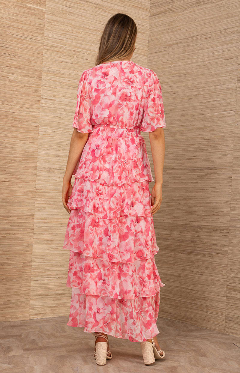 Kallie Chiffon Maxi Dress