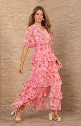 Kallie Chiffon Maxi Dress