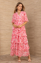 Kallie Chiffon Maxi Dress