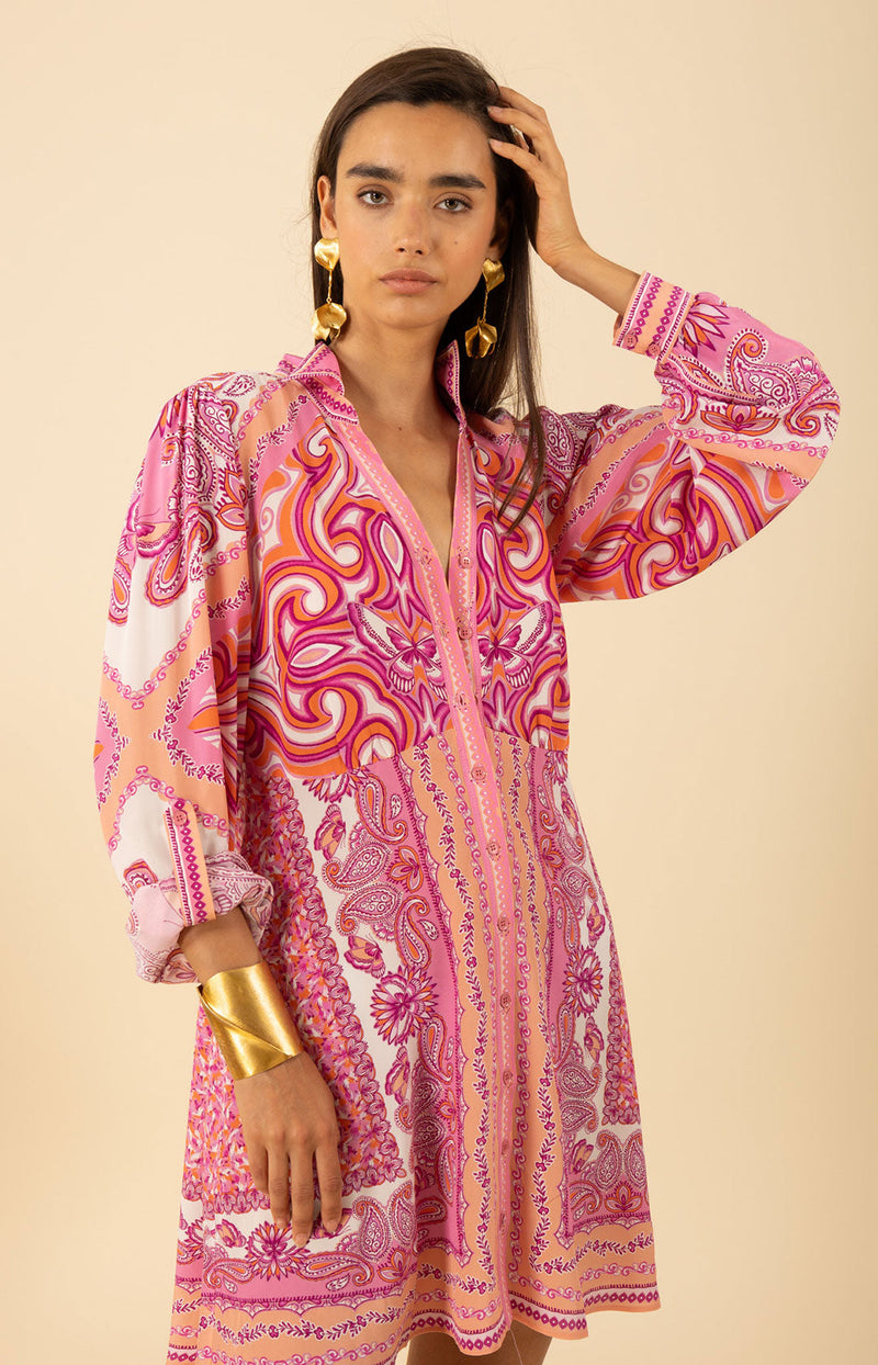 Hadlee Silk Dress