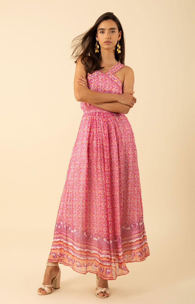 Janiyah Chiffon Maxi Dress