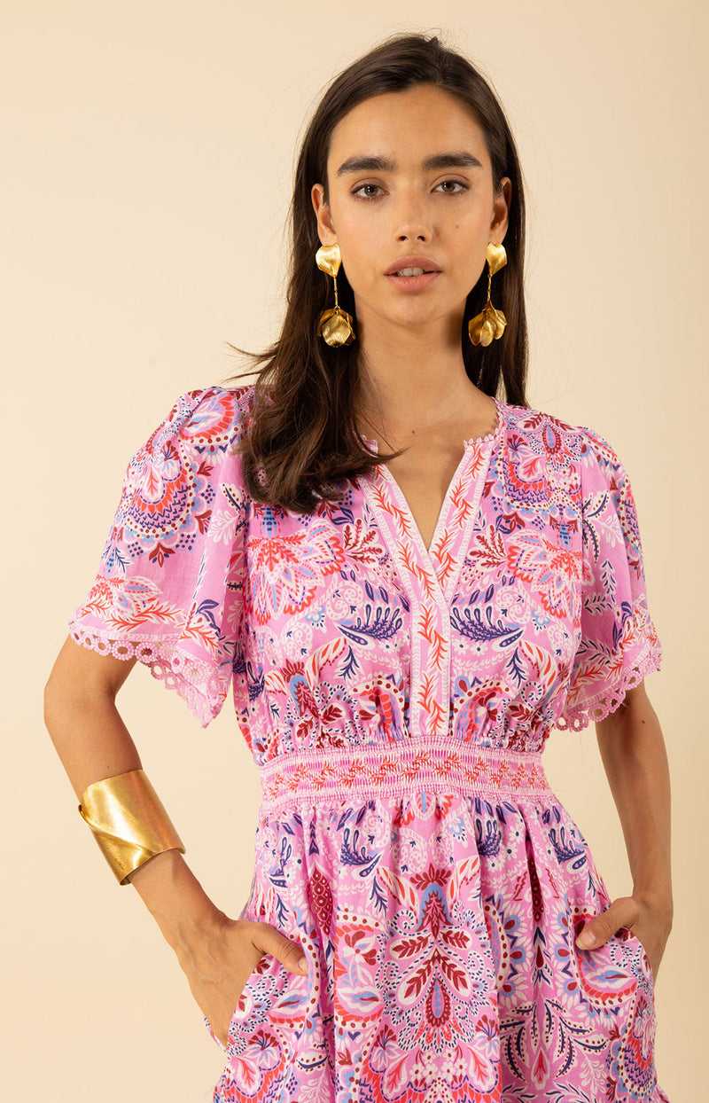 Katelyn Linen Dress