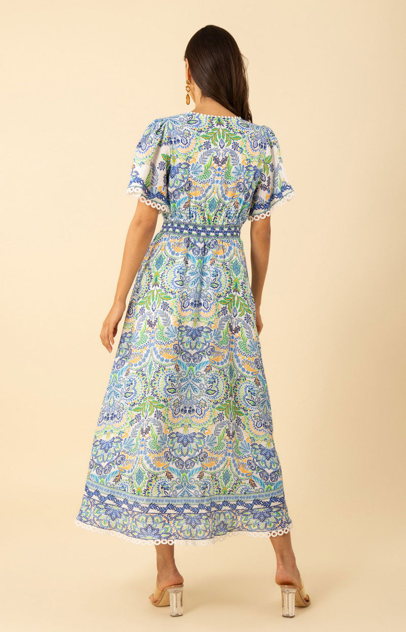 Katelyn Linen Maxi Dress