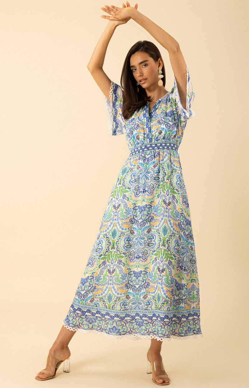 Katelyn Linen Maxi Dress