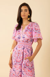 Katelyn Linen Maxi Dress