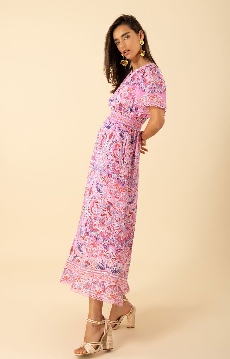 Katelyn Linen Maxi Dress