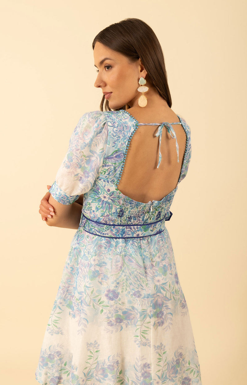 Kara Linen Dress