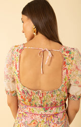 Kara Linen Maxi Dress