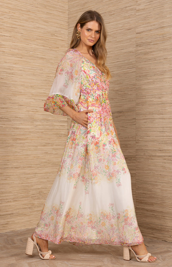 Celia Chiffon Maxi Dress