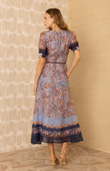 Aubrie Organza Maxi Dress