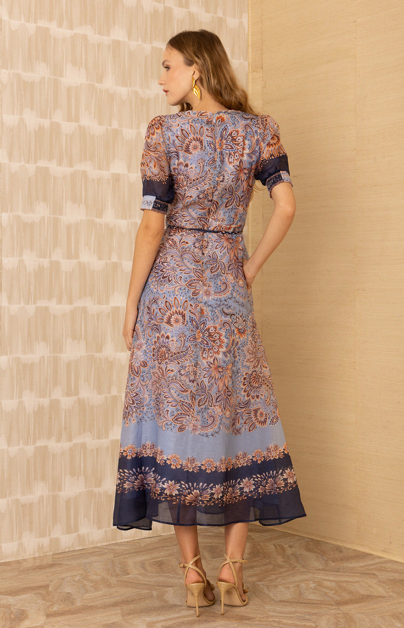 Aubrie Organza Maxi Dress
