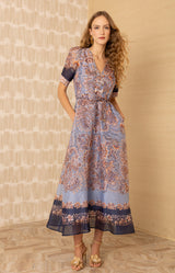 Aubrie Organza Maxi Dress