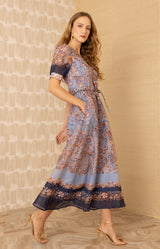 Aubrie Organza Maxi Dress