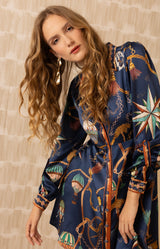Lacey Charmeuse Dress