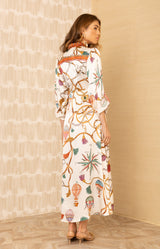 Lacey Charmeuse Midi Dress