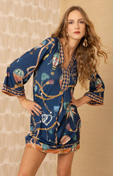 Giuliana Jersey Short Dress